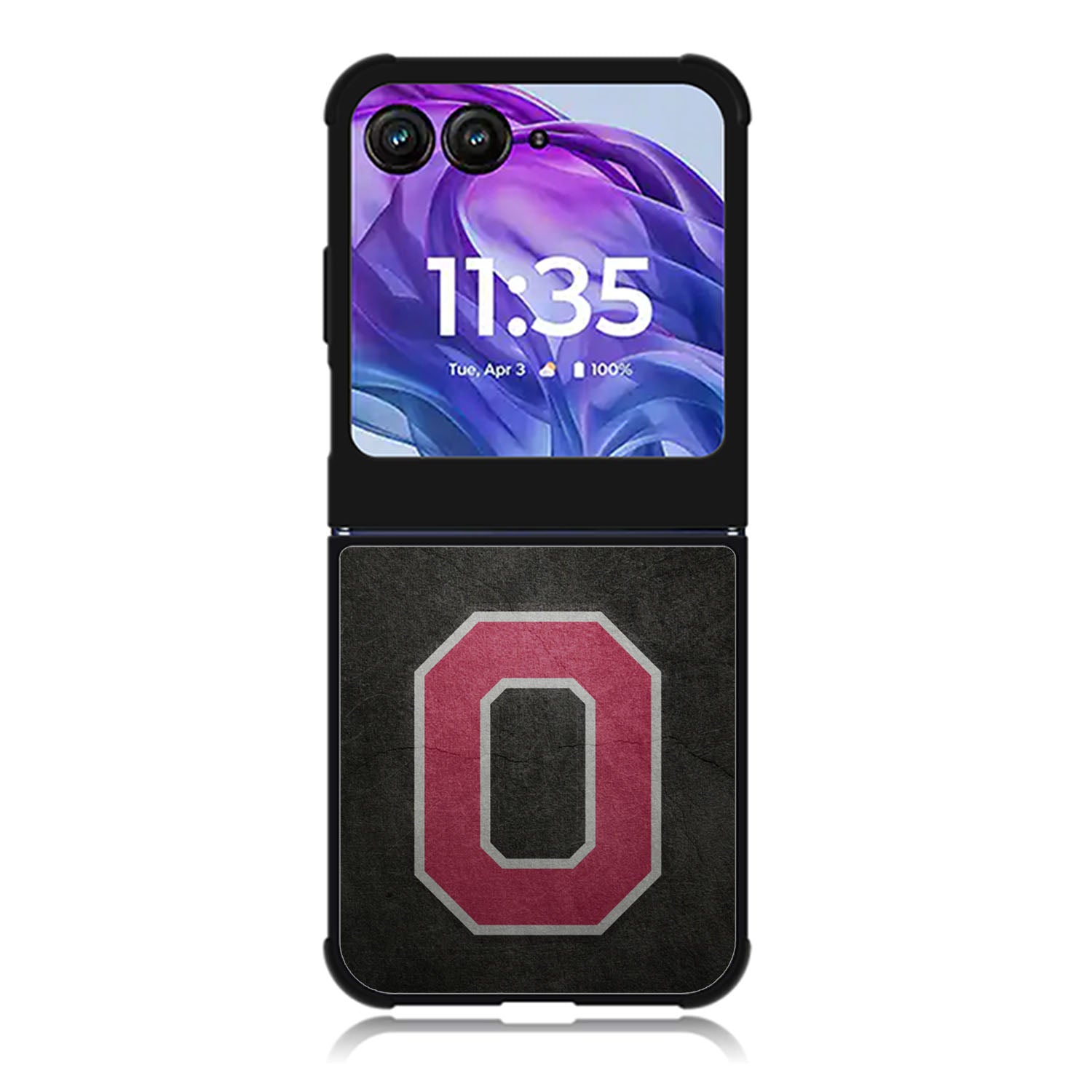 Ohio State Buckeyes Logo Motorola Moto Razr Plus 2025/2024 Case, Moto Razr 50 Ultra 5G BC2882
