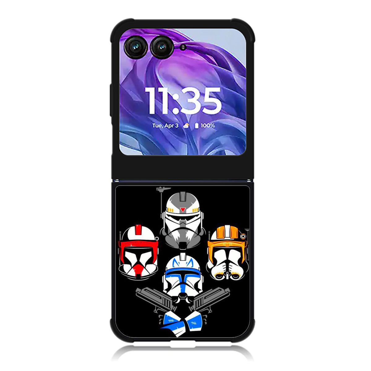 Clone Wars x Queen Motorola Moto Razr Plus 2025/2024 Case, Moto Razr 50 Ultra 5G BC2924