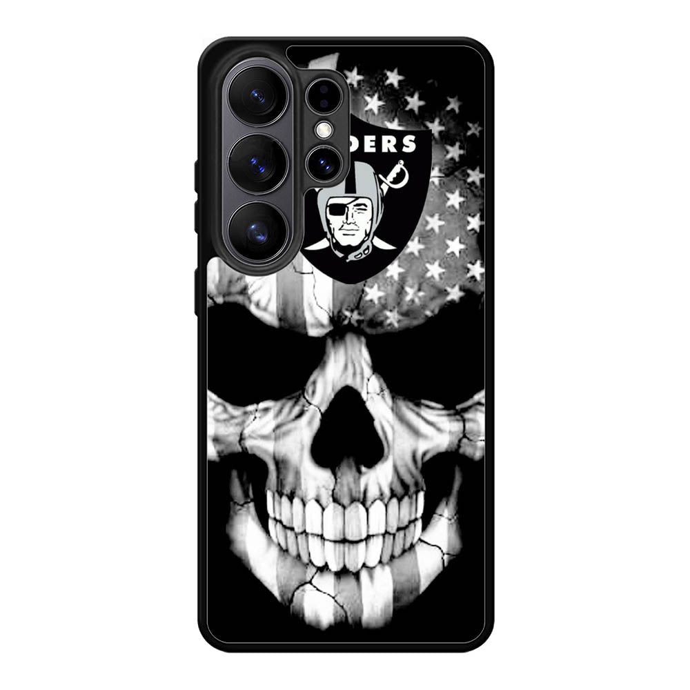 Skull Oakland Raiders Samsung Galaxy S26 Plus Case