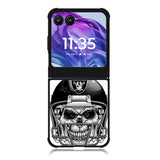 Oakland Raiders Nation Motorola Moto Razr Plus 2025/2024 Case, Moto Razr 50 Ultra 5G BC2880