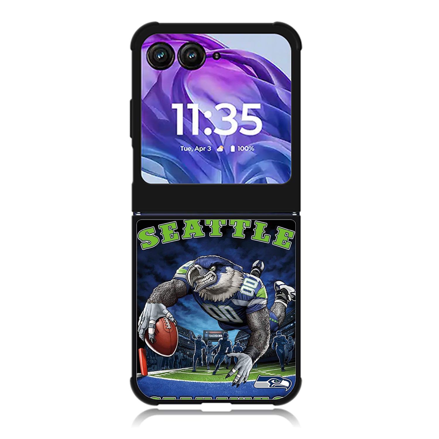 Seattle Seahawks Pride Since 1976 Motorola Moto Razr Plus 2025/2024 Case, Moto Razr 50 Ultra 5G BC2897