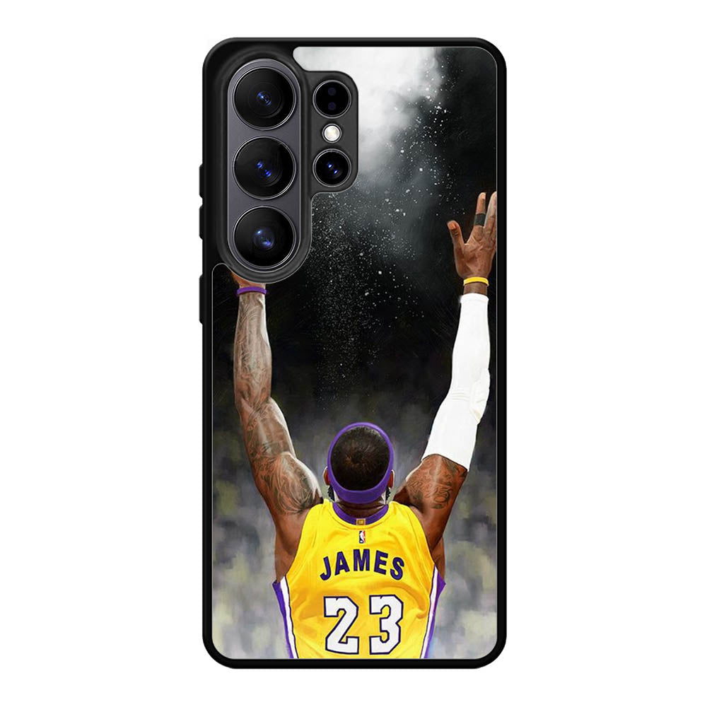Lebron James Powder Lakers Samsung Galaxy S26 Plus Case DC1012