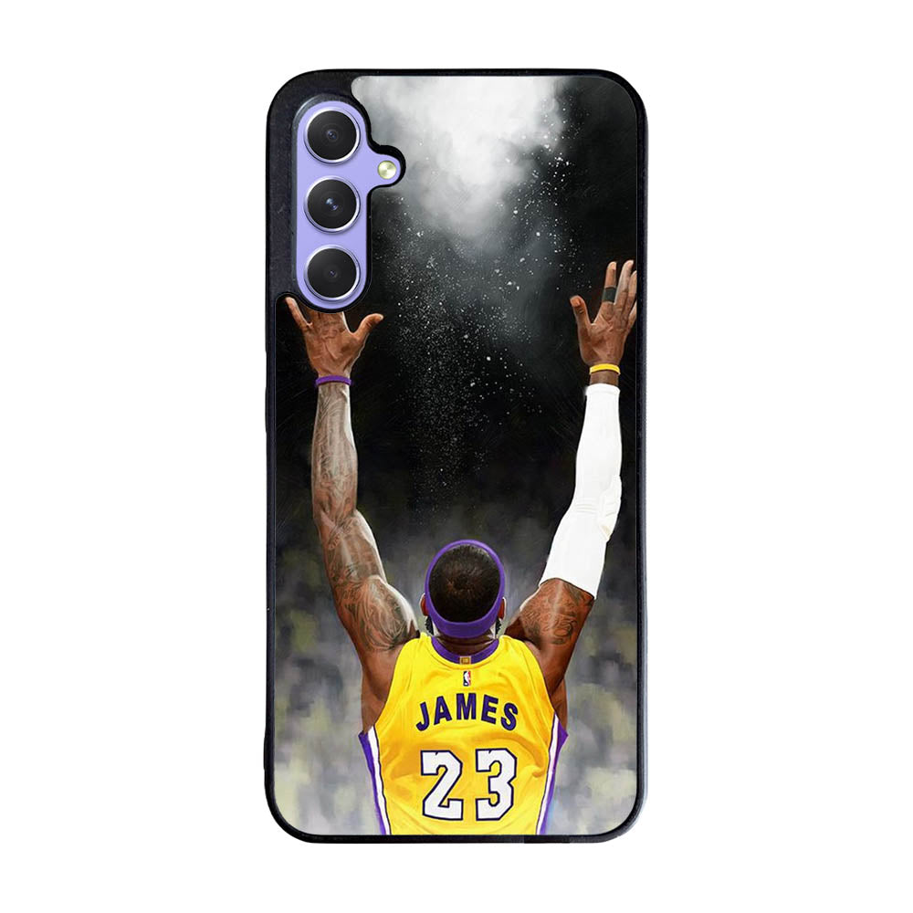 Lebron James Powder Lakers Case Samsung Galaxy A35 5G BC2864