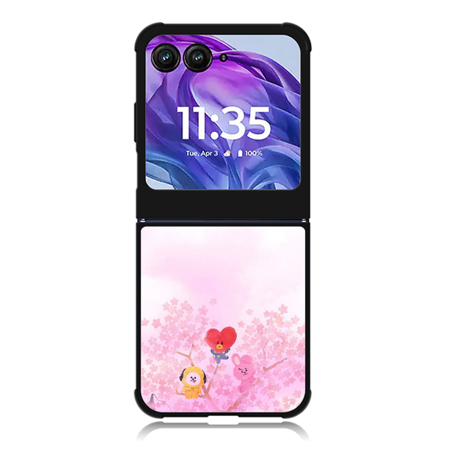 BTS BT21 Sakura Summer Motorola Moto Razr 2024 , Moto Razr 50 Case FE2915