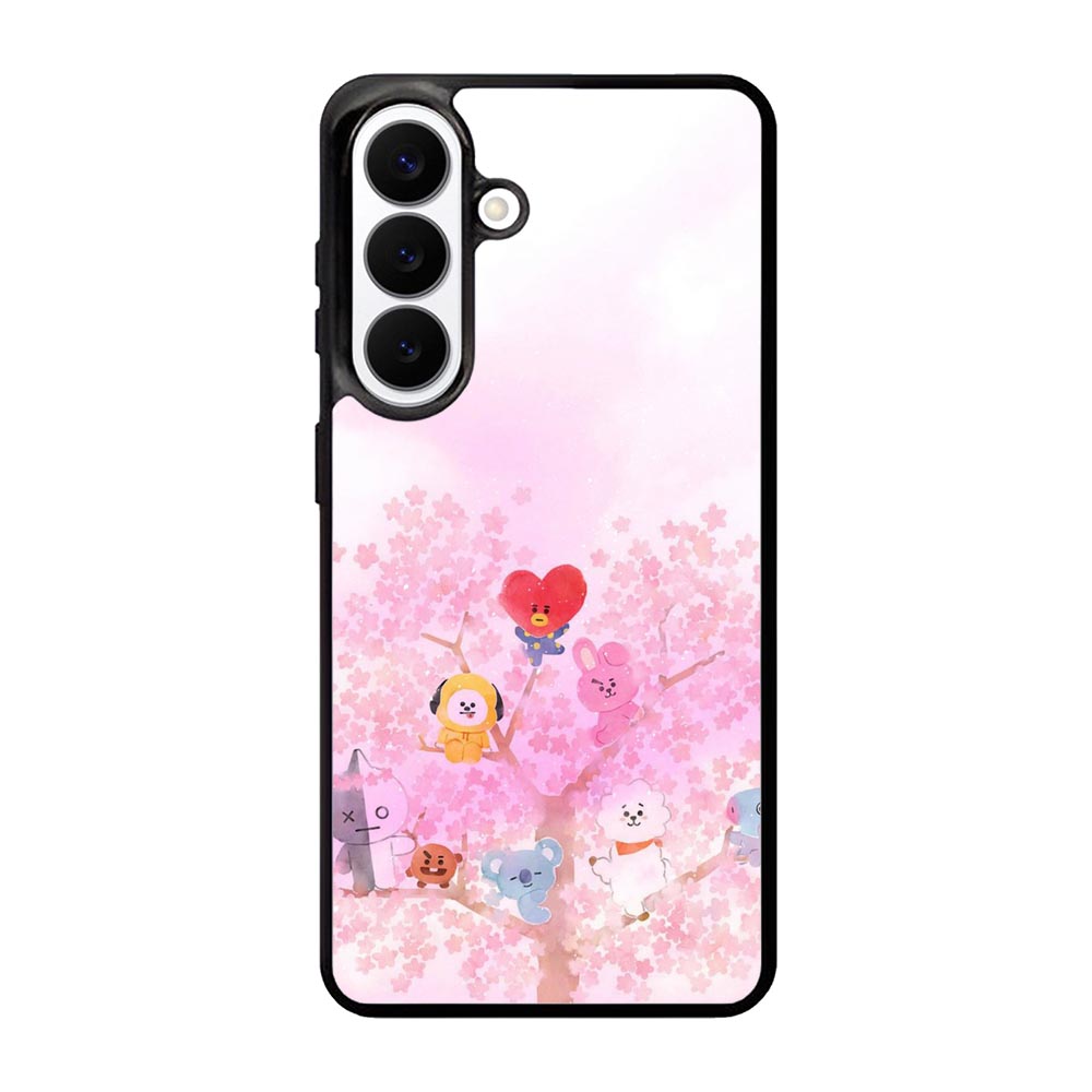 BTS BT21 Sakura Summer Samsung Galaxy S26 Case BC2915