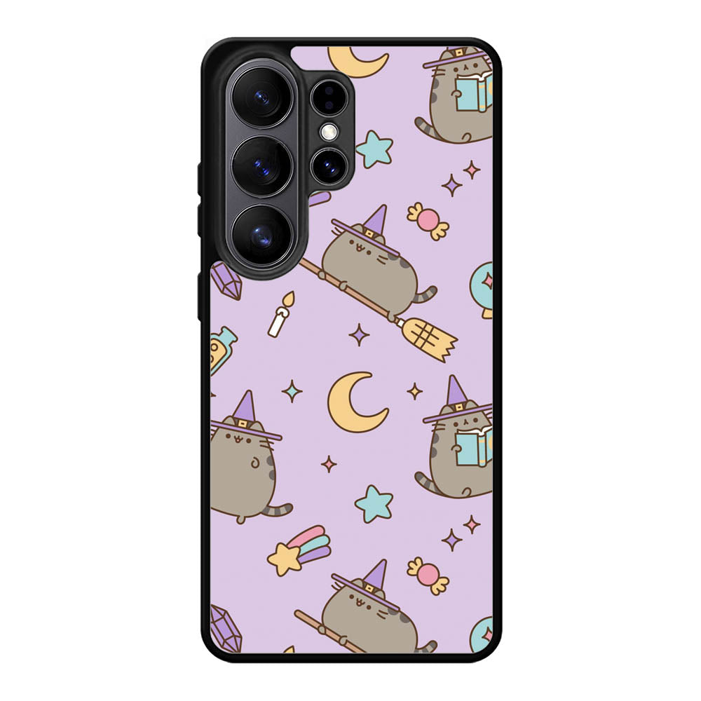 Pusheen The Cat Witch Samsung Galaxy S26 Plus Case