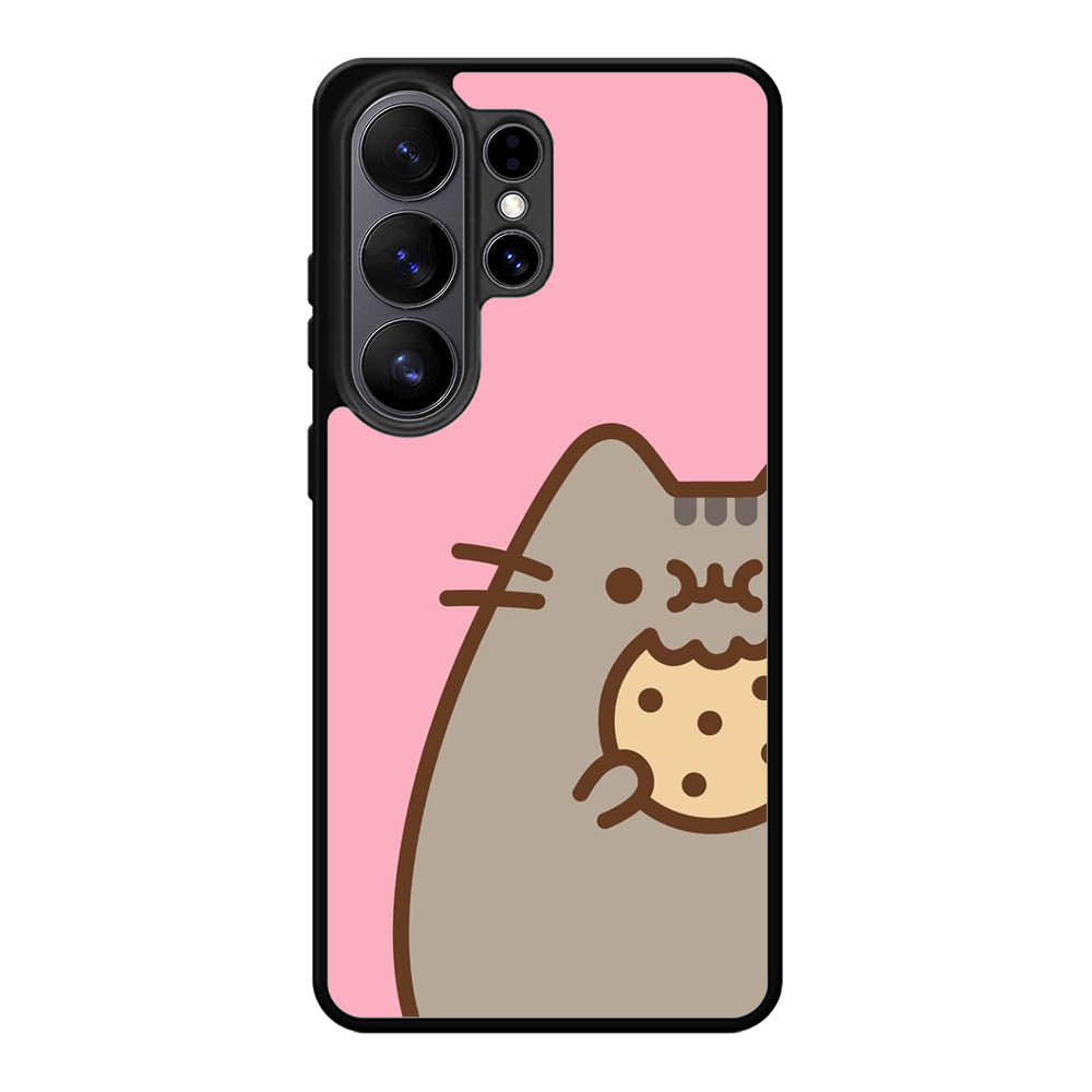 Pusheen The Cat Cookies Samsung Galaxy S26 Plus Case DC1532