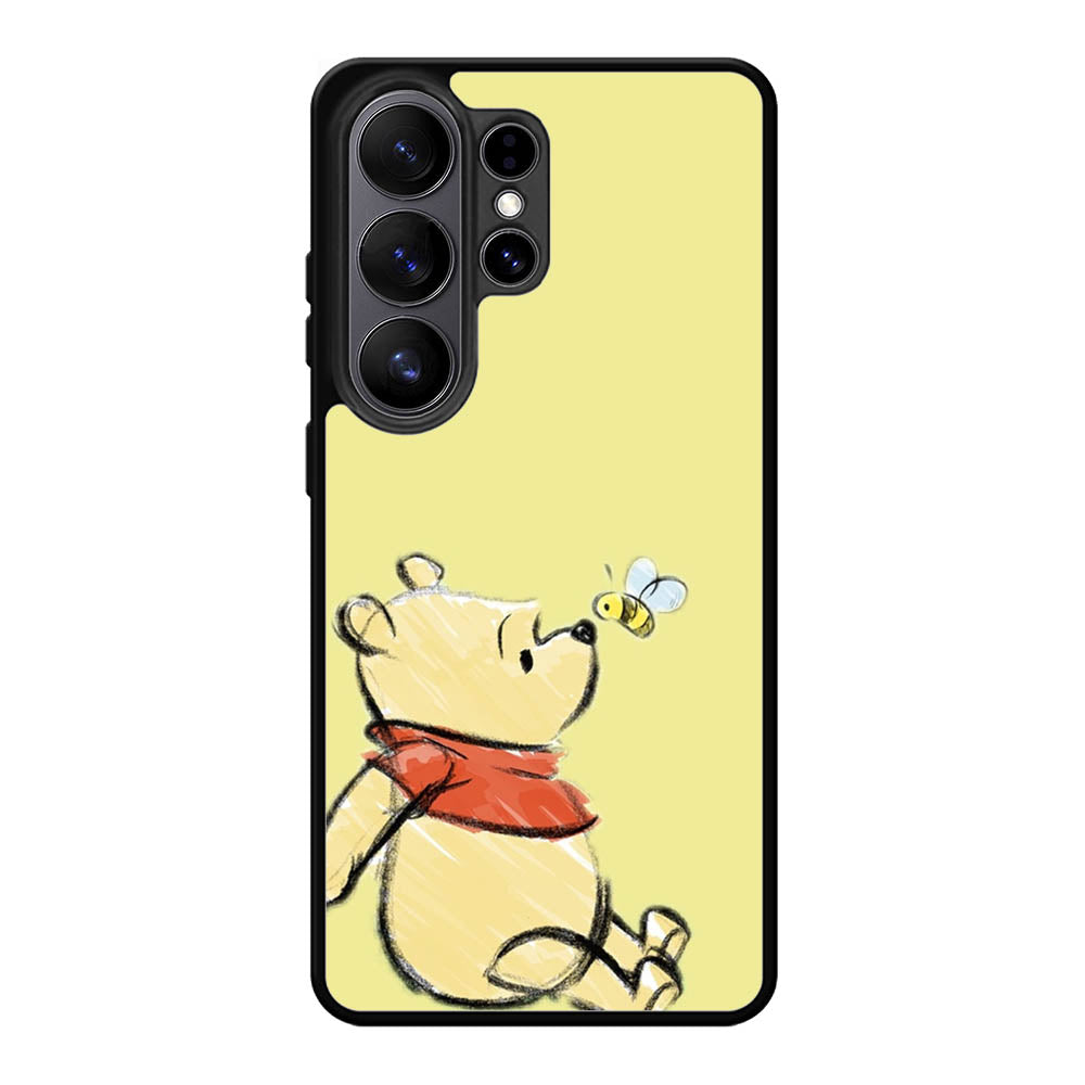 Winnie The Pooh And Bee Samsung Galaxy S26 Plus Case