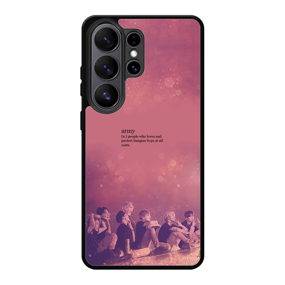 BTS Army Noun Samsung Galaxy S26 Plus Case