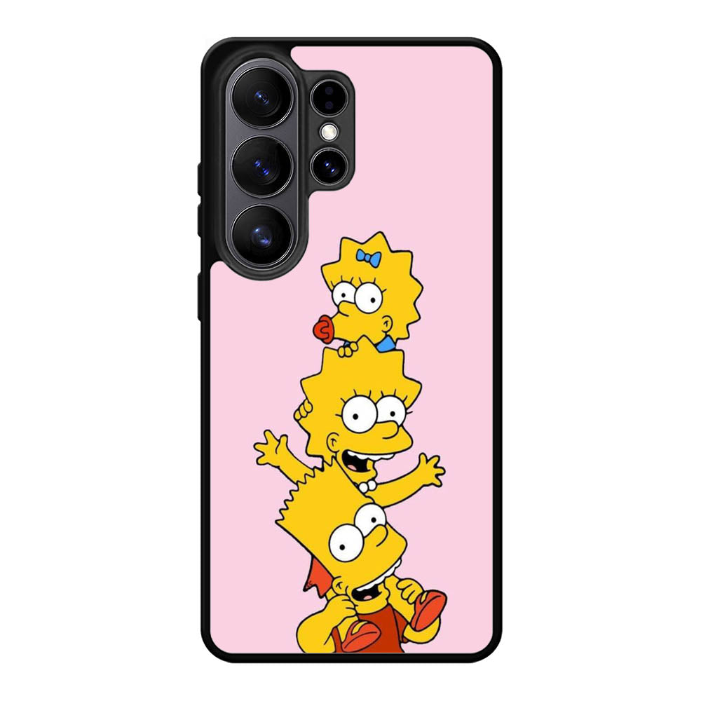 The Simpsons And Family Samsung Galaxy S26 Plus Case