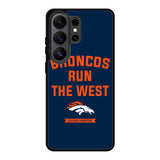 Denver Broncos Run The West Samsung Galaxy S26 Plus Case