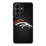 Denver Broncos Grey Background Samsung Galaxy S26 Plus Case