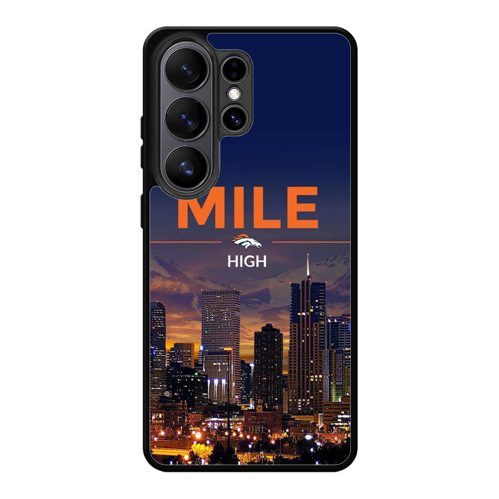 Denver Broncos Mile High Samsung Galaxy S26 Plus Case