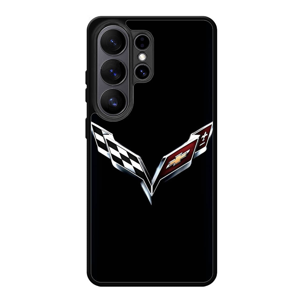 Corvette Logo Carbon Samsung Galaxy S26 Plus Case DC0388