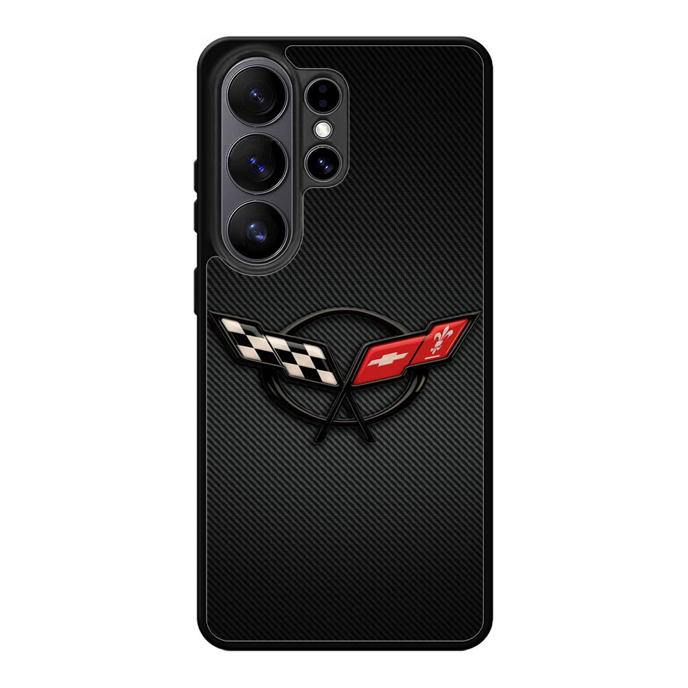Corvette Logo 4th Samsung Galaxy S26 Plus Case
