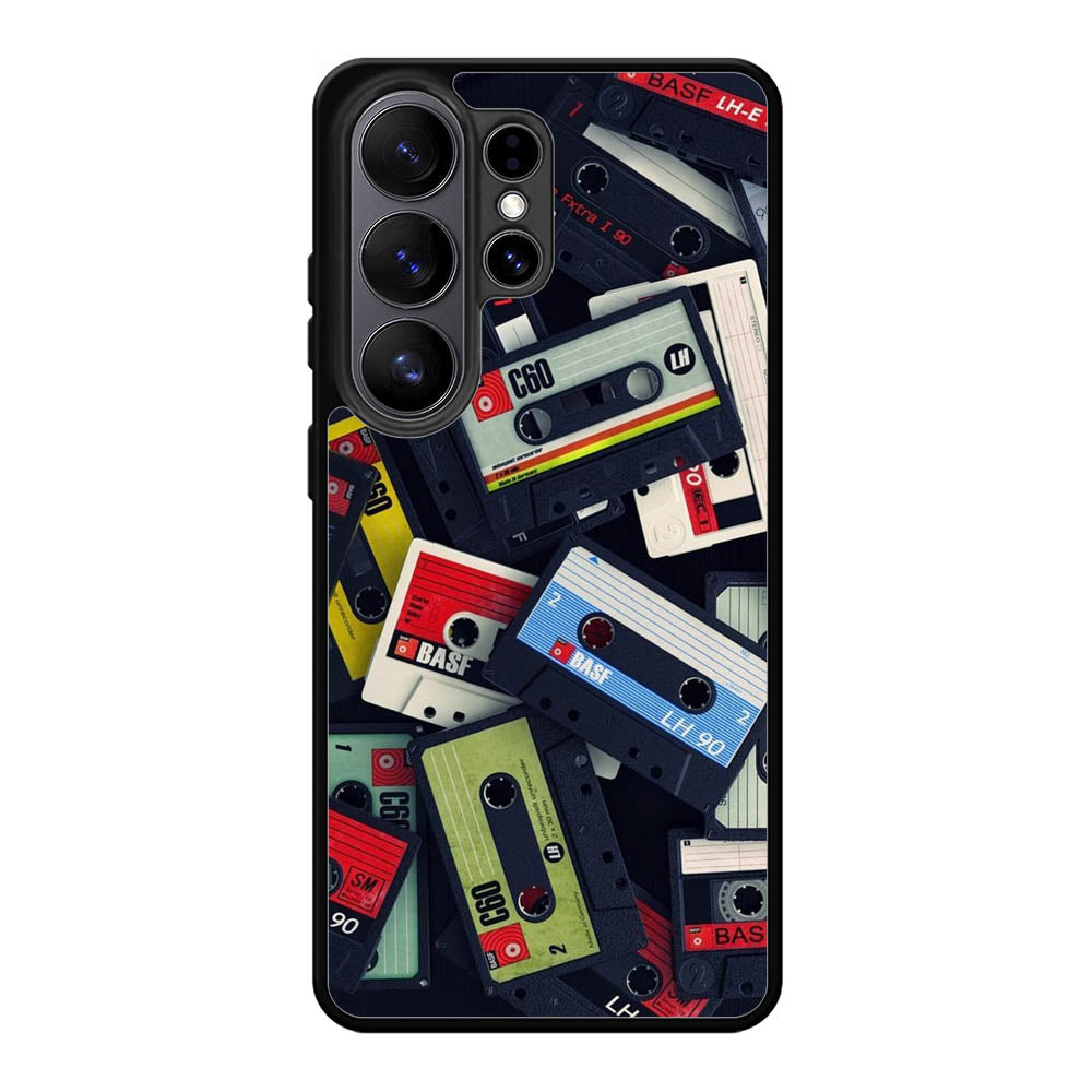 Cassete Retro Tape Samsung Galaxy S26 Plus Case