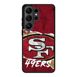 San Francisco 49Ers Torn Paper Style Logo Samsung Galaxy S26 Plus Case DC1617