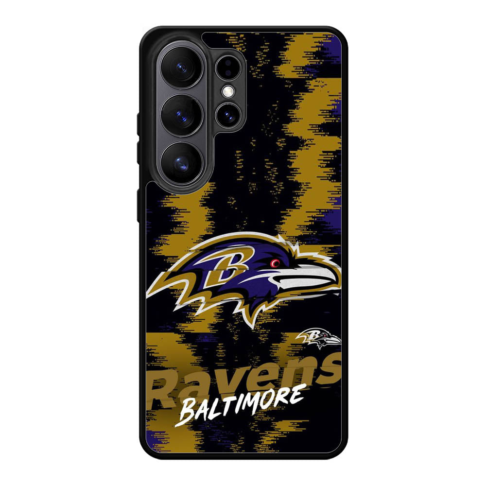 Baltimore Ravens NFL Team Logo Samsung Galaxy S26 Plus Case