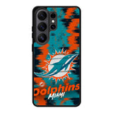 Miami Dolphins Nfl Team Logo Samsung Galaxy S26 Plus Case DC1137
