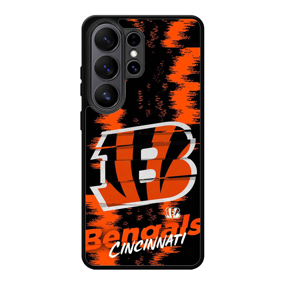 Cincinnati Bengals Nfl Team Logo Samsung Galaxy S26 Plus Case