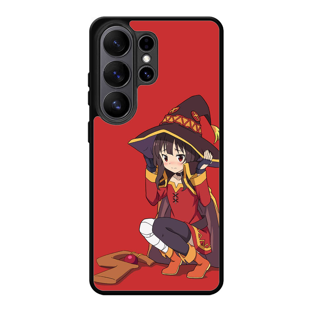 Megumin Konosuba Anime Samsung Galaxy S26 Plus Case