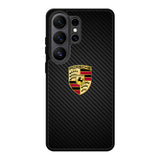 Porsche Logo Carbon Samsung Galaxy S26 Plus Case DC1505