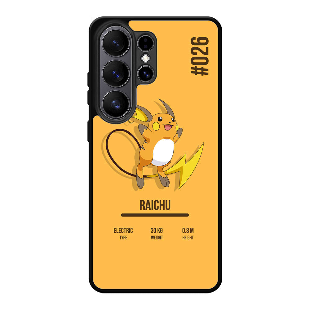 Pokemon Raichu Samsung Galaxy S26 Plus Case