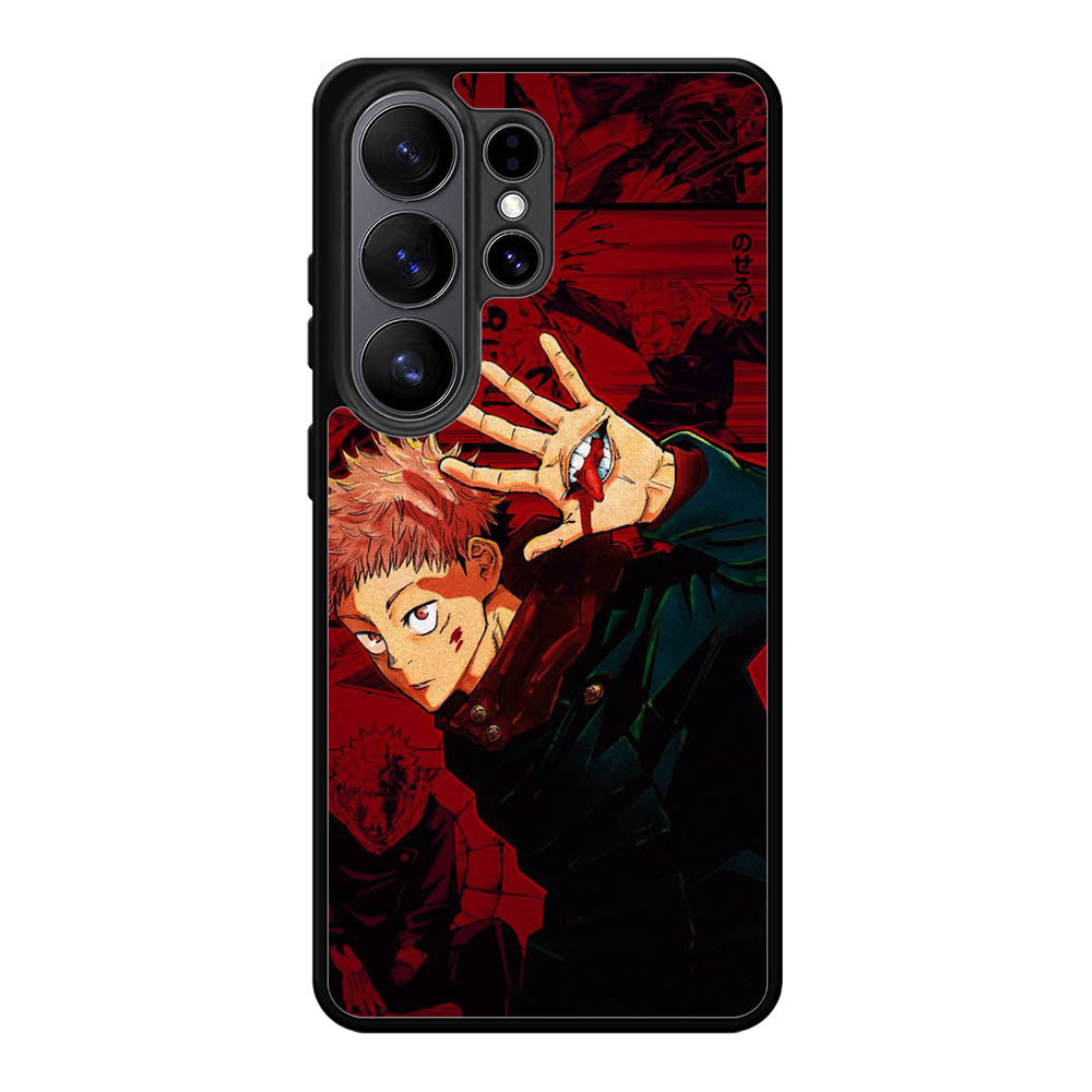 Yuji Jujutsu Kaisen Samsung Galaxy S26 Plus Case