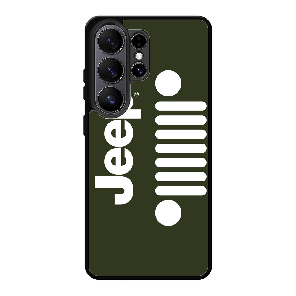 Jeep Green Army Samsung Galaxy S26 Plus Case