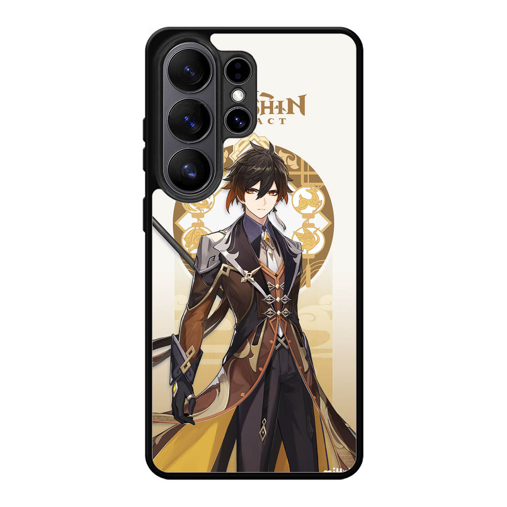 Zhongli Genshin Impact Samsung Galaxy S26 Plus Case